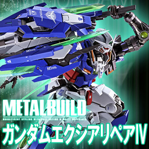 Q．『METAL BUILD ガンダムエクシアリペアIV』発売決定！METAL BUILDで