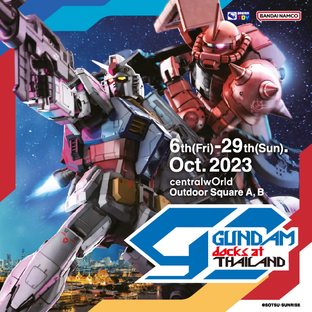 GUNDAM docks at THAILAND | GUNDAM Official Website