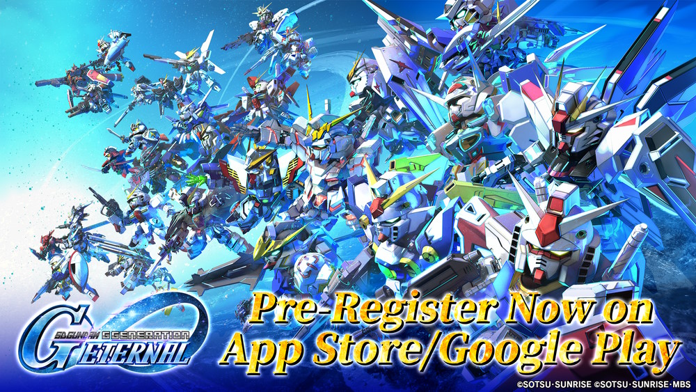 SD Gundam G Generation ETERNAL: Pre-Register Now on App Store
