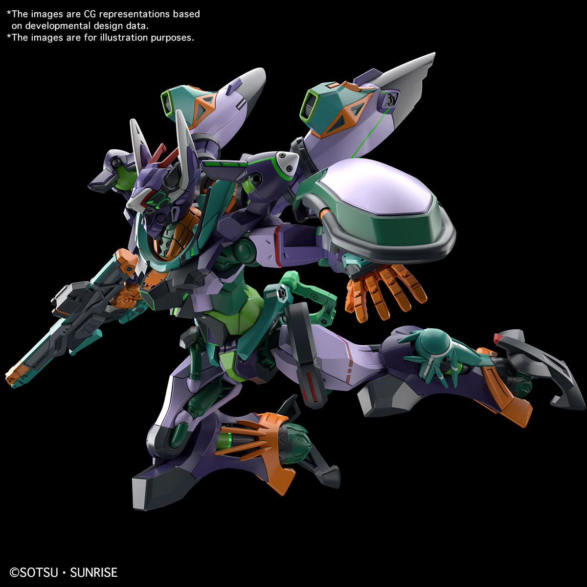 From Mobile Suit Gundam GQuuuuuuX, GFreD joined as HG brand
