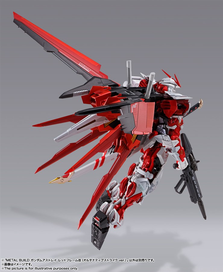 METAL BUILD ガンダムアストレイ レッドフレーム改（オルタナティブ