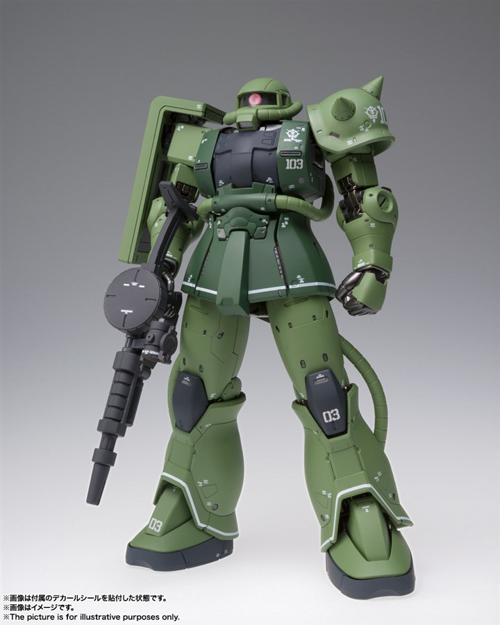 【中古】超合金ザクⅡC型 GUNDAM FIX FIGURATION METAL COMPOSITE MS-06C ザクII C型」本日発売