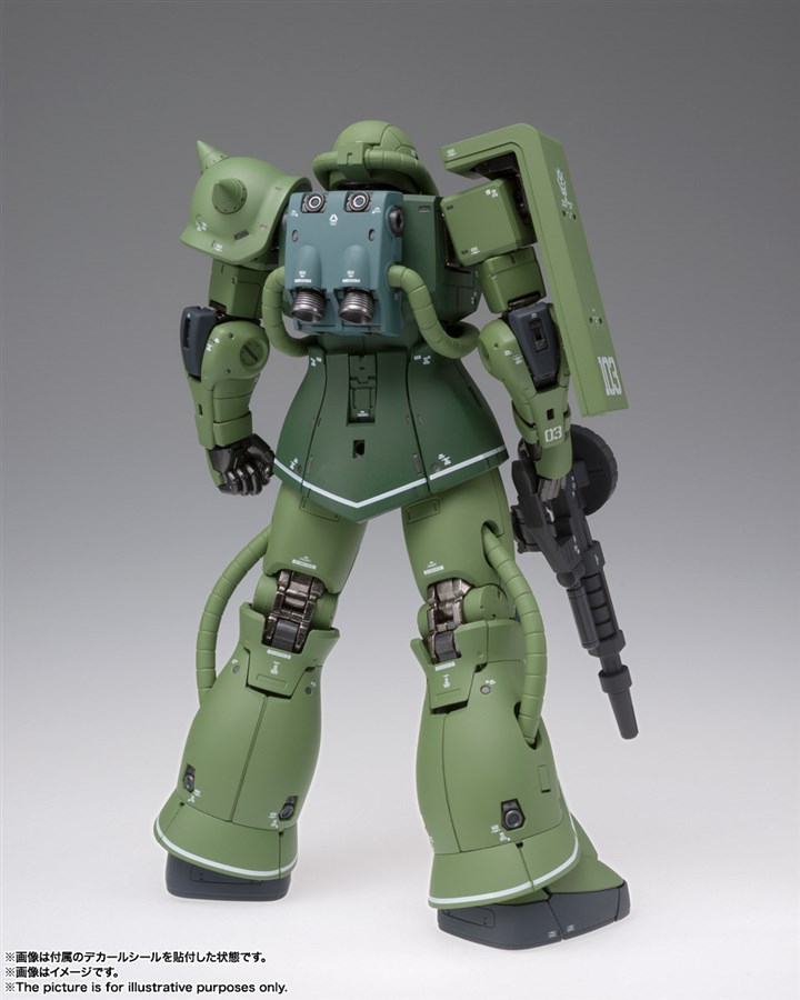GUNDAM FIX FIGURATION METAL COMPOSITE MS-06C ザクII C型」本日発売