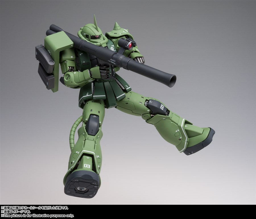 GUNDAM FIX FIGURATION METAL COMPOSITE MS-06C ザクII C型」本日発売