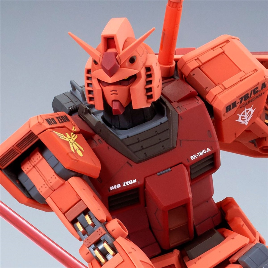 MG RX-78/C.A キャスバル専用ガンダム MG キャスバル専用ガンダム Ver.3.0【再販】」本日13時より予約開始