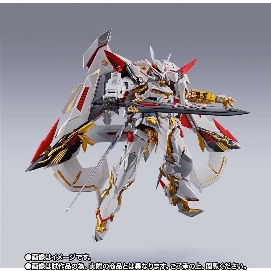 METAL BUILD ガンダムアストレイ ゴールドフレーム天ハナ」本日16時