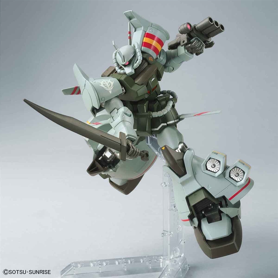 HG1/144　グフフライトタイプ(ガンダムベース限定品）全塗装完成品 HG グフ・フライトタイプ（21stCENTURY REAL TYPE Ver.）」ガンダム