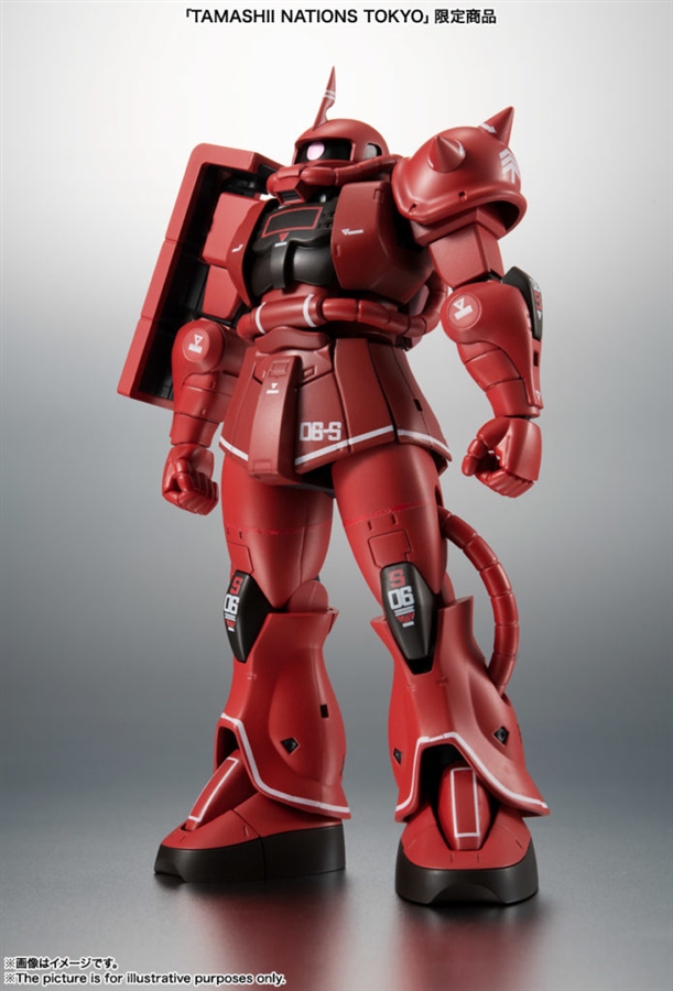 TNT限定「ROBOT魂 シャア専用ザク ver. A.N.I.M.E. ～リアルマーキング