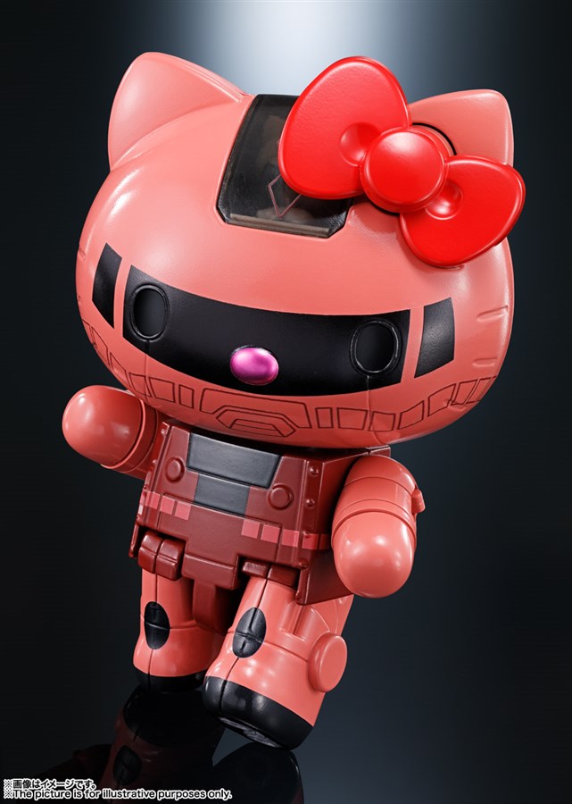 超合金「ガンダム☆ハローキティ」＆「シャア専用ザクII☆ハローキティ