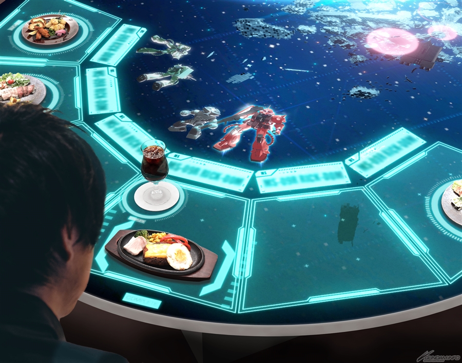 GUNDAM Café TOKYO BRAND CORE Opens on July 31st! A Gundam-themed