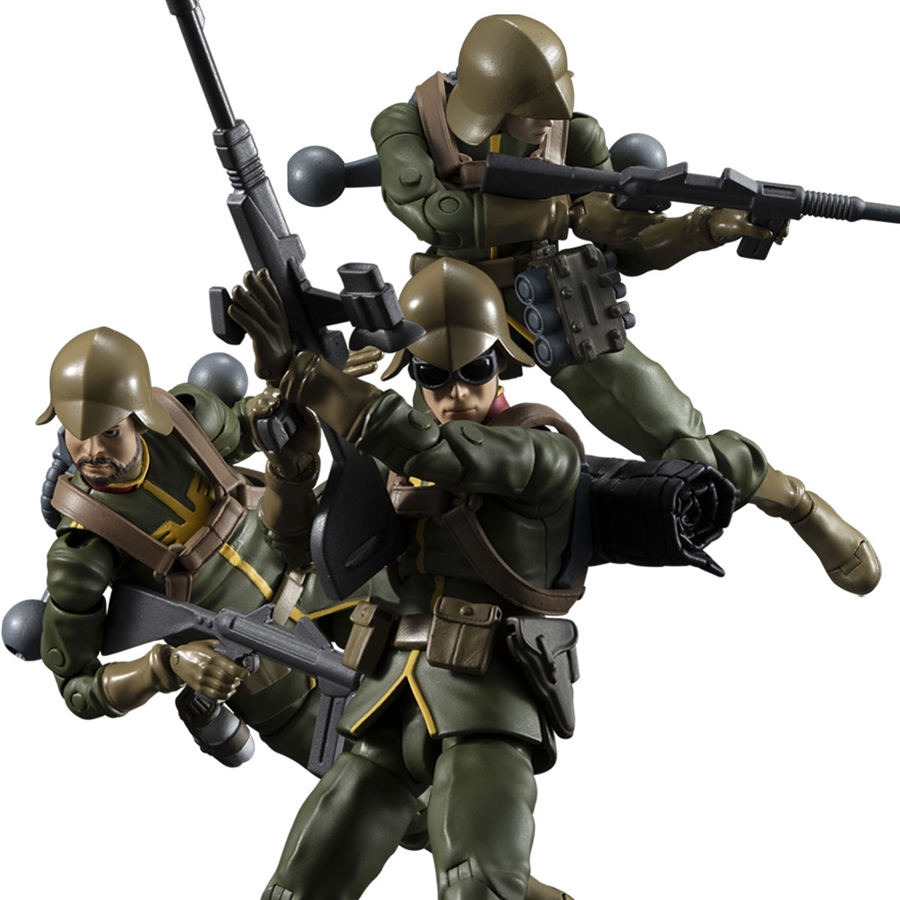 G.M.G. 機動戦士ガンダム ジオン公国軍一般兵士セットボックス」本日