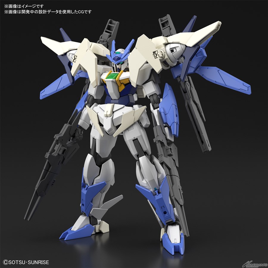 HGBD:R「ダブルオーガンダム系新機体（仮）」＆「ガンダムアストレイ系