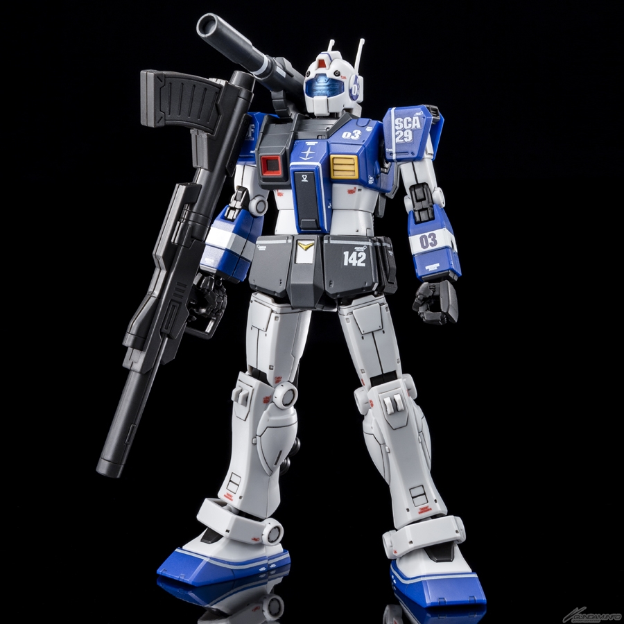 ジオリジン ガンプラ hg ジムキャノン　ロケットバズーカ装備 未組立 バルザック式380mmロケット・バズーカが付属！『ガンダム THE ORIGIN