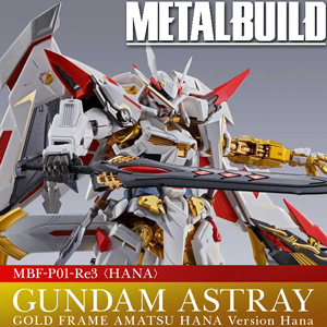 METAL BUILD ガンダムアストレイ ゴールドフレーム天ハナ バージョン華