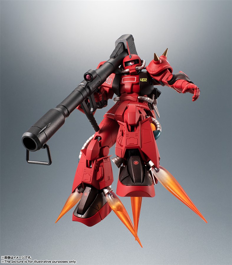 ROBOT魂 ジョニー・ライデン専用高機動型ザクII ver.A.N.I.M.E.」本日