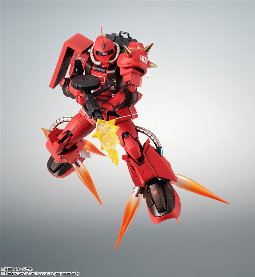ジョニーライデン専用高機動型ザク　A.N.I.M.E. ロボット魂　ROBOT魂 ROBOT魂 ジョニー・ライデン専用高機動型ザクII ver.A.N.I.M.E.」本日