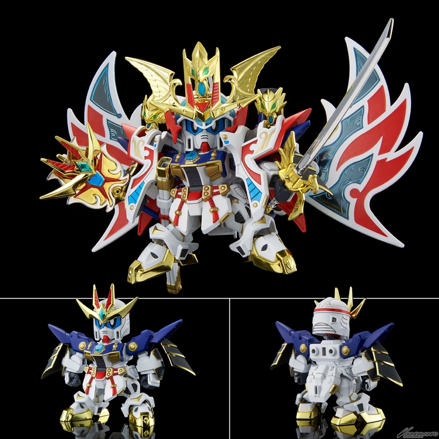 SDガンダムBB戦士 レジェンドBB烈光頑駄無&轟天頑駄無セット　箱開封済 パチ組み レジェンドBB 烈光頑駄無（烈光の鎧編） | 城西ドンガルドンW