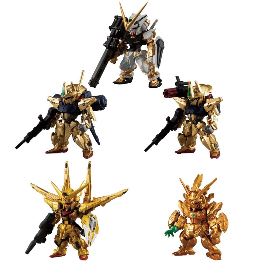 FW GUNDAM CONVERGE GOLD EDITION Releases Today! A Series Painted