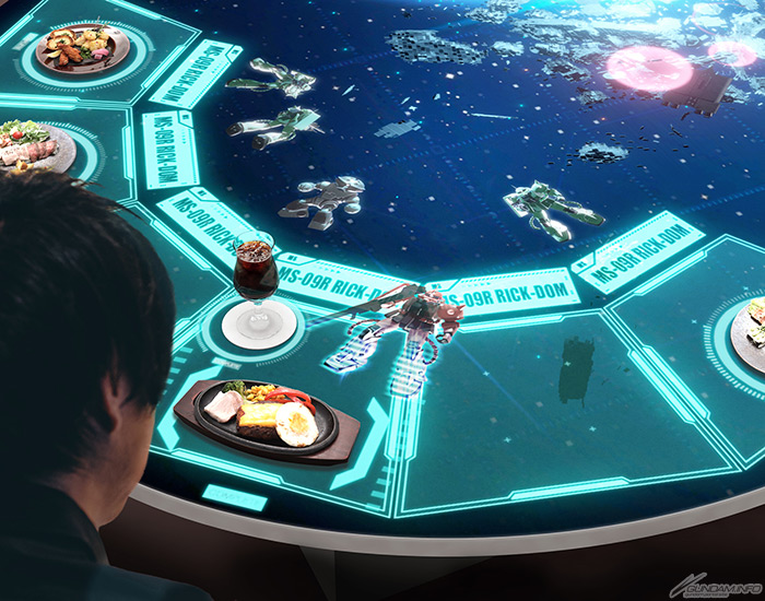 日刊ガンダムカフェTOKYO通信】第2回：ジオン公国軍の世界に入り込める