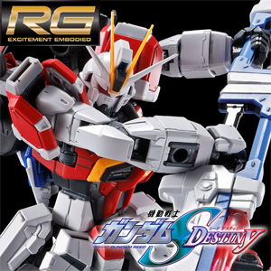 RG デスティニーガンダム［チタニウムフィニッシュ］」＆「拡張