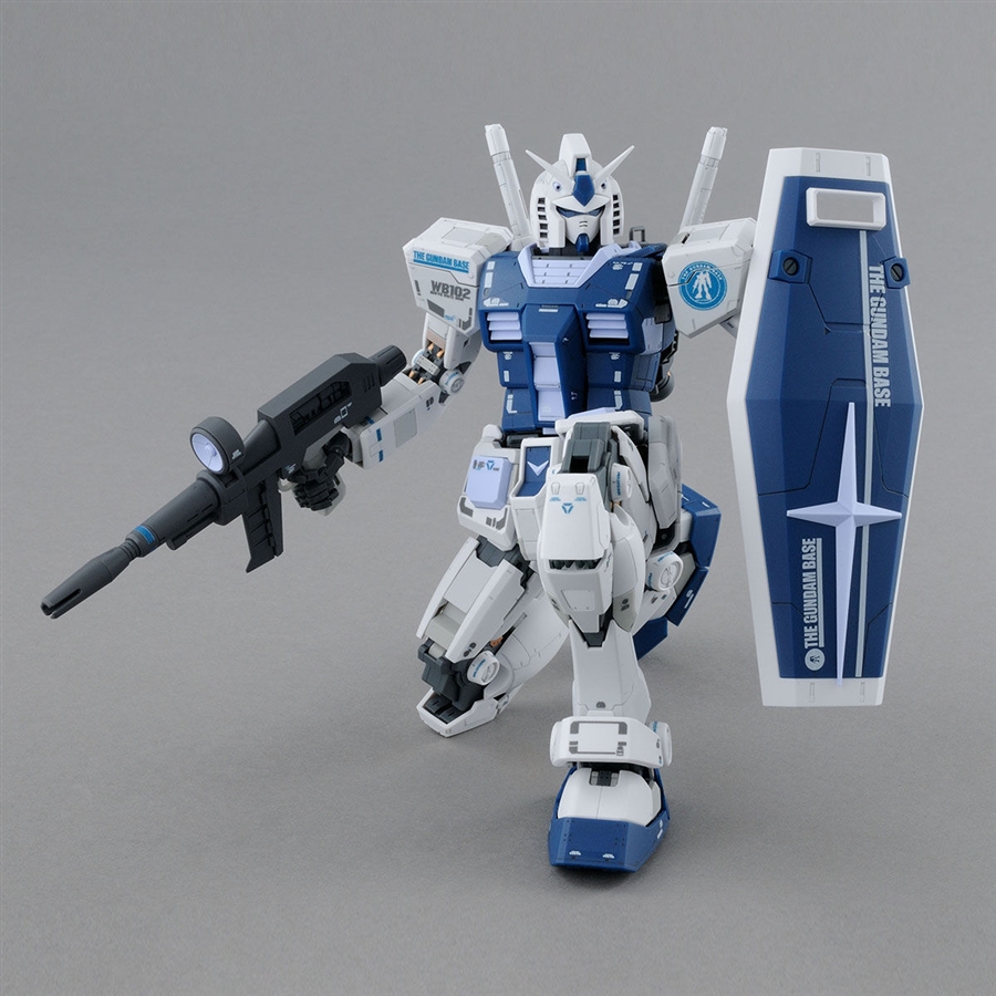 MG ガンダムVer.3.0［ガンダムベースカラー］」ガンダムベース
