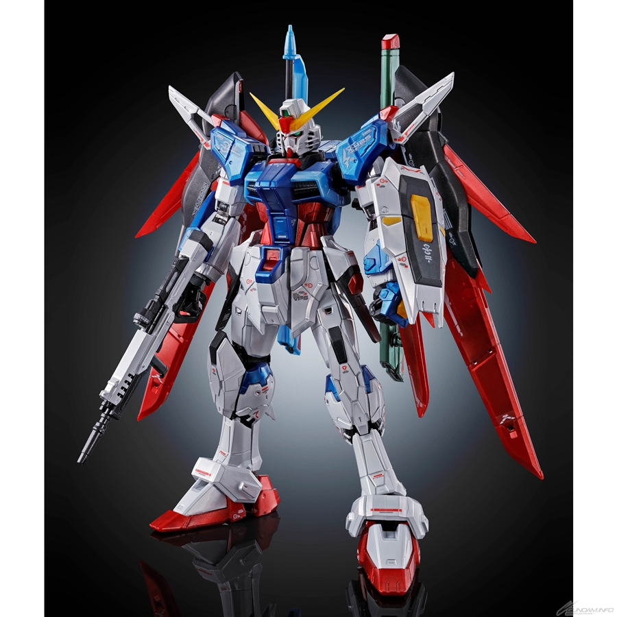 RG デスティニーガンダム［チタニウムフィニッシュ］」＆「拡張