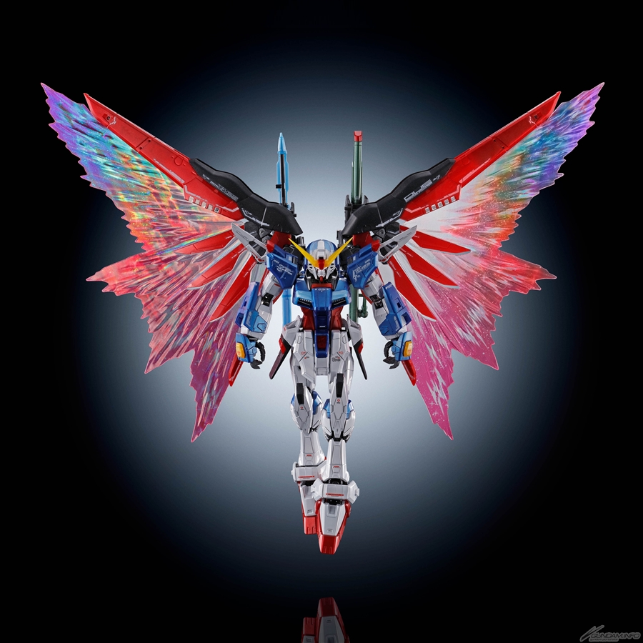 RG デスティニーガンダム チタニウムフィニッシュ ＋ 拡張エフェクト RG デスティニーガンダム［チタニウムフィニッシュ］」＆「拡張