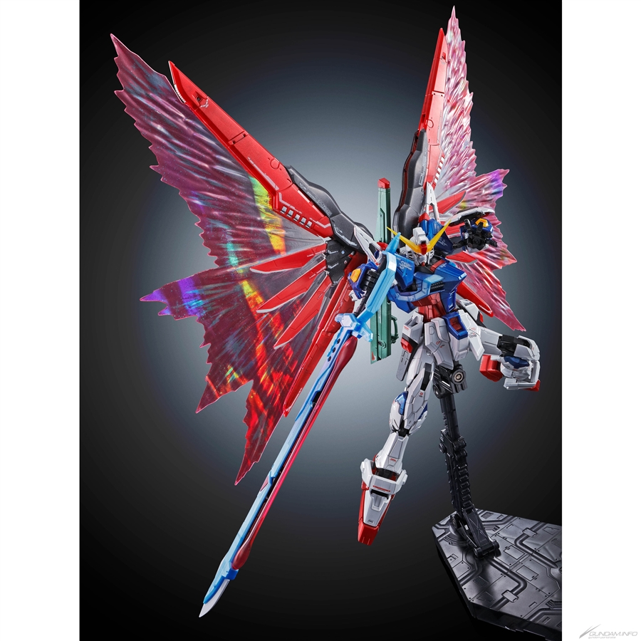 RG デスティニーガンダム［チタニウムフィニッシュ］」＆「拡張