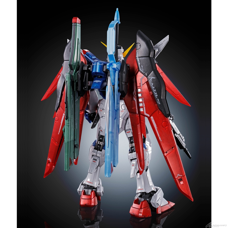 RG デスティニーガンダム［チタニウムフィニッシュ］」＆「拡張
