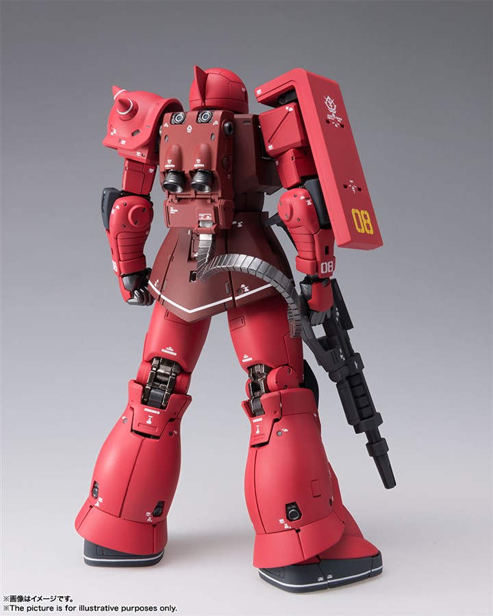 G.F.F.M.C ザクI（シャア専用機）」本日発売！新たにMS用マシンガンも