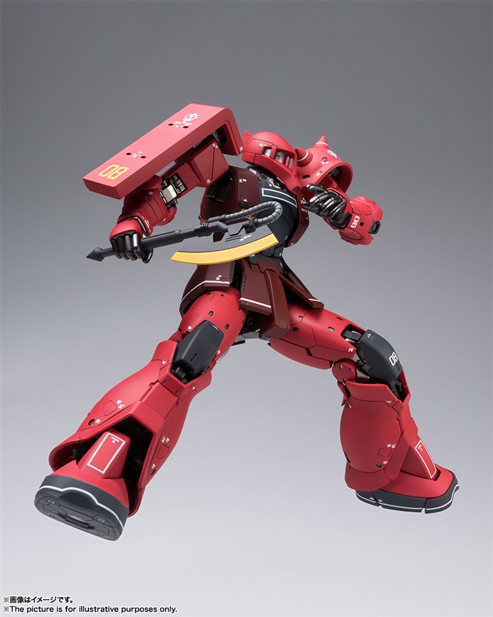 G.F.F.M.C ザクI（シャア専用機）」本日発売！新たにMS用マシンガンも