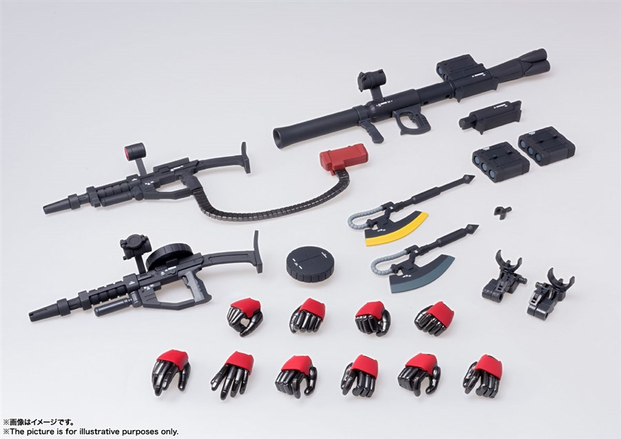 G.F.F.M.C ザクI（シャア専用機）」2021年1月発売決定！頭部と胸部、脚