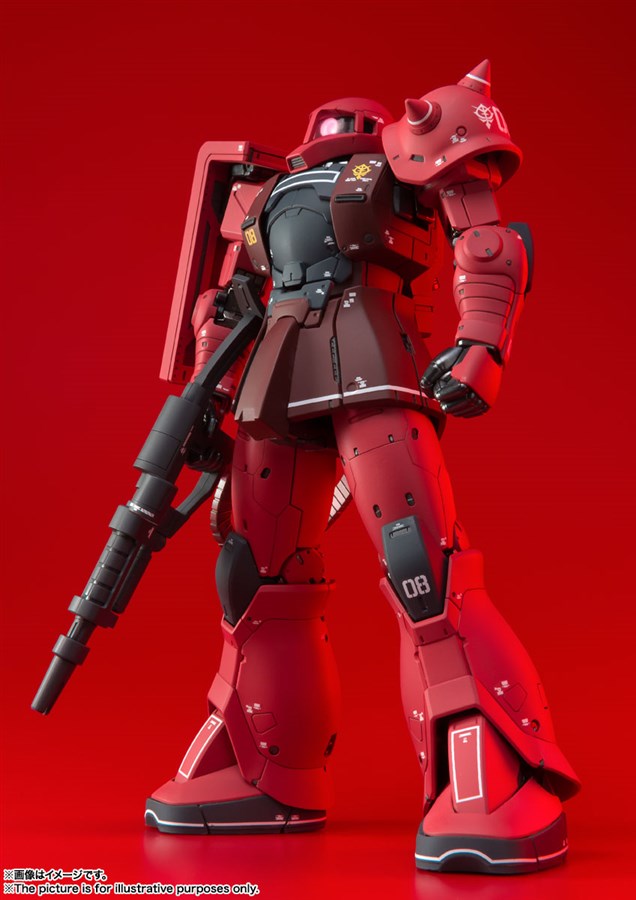 G.F.F.M.C ザクI（シャア専用機）」本日発売！新たにMS用マシンガンも