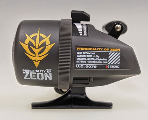 コスパ「『機動戦士ガンダム』スピンキャストリール」など釣り具4点