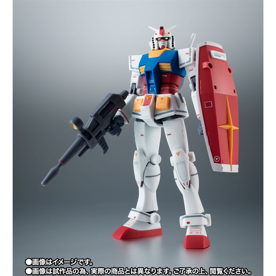 TNT限定品「ROBOT魂 ガンダム ver. A.N.I.M.E.」や 「NXEDGE STYLE Hi