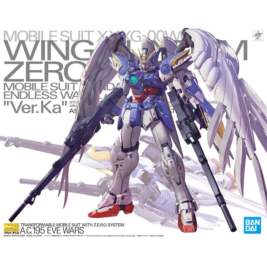 MG ウイングガンダムゼロEW Ver.Ka」本日出荷！カトキハジメ氏が完全