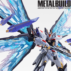 【新品未開封】LBUILDストライクフリーダム SOULBLUE光の翼付 METAL BUILD ストライクフリーダムガンダム 光の翼オプションセット