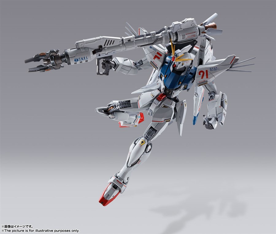 METAL BUILD ガンダムF91 CHRONICLE WHITE Ver.」本日発売！カラー