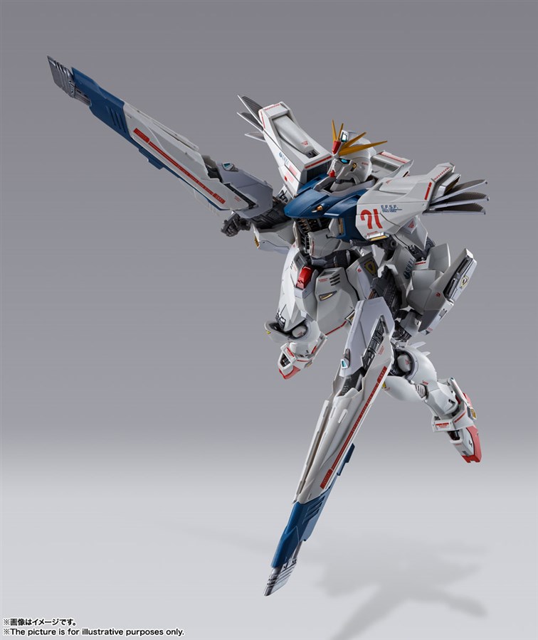 METAL BUILD ガンダムF91 CHRONICLE WHITE Ver.」本日発売！カラー