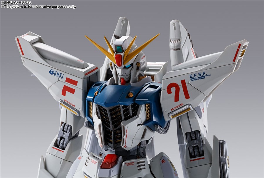 30周年記念仕様で新登場！「METAL BUILD ガンダムF91 CHRONICLE WHITE