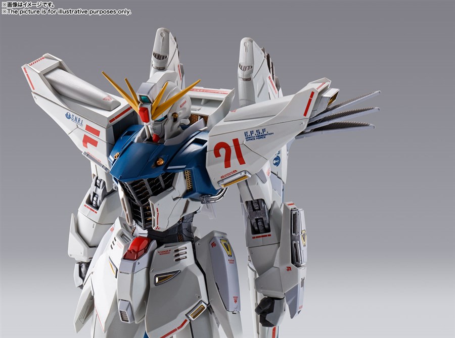 30周年記念仕様で新登場！「METAL BUILD ガンダムF91 CHRONICLE WHITE