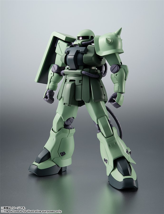 ROBOT魂 ザクII F2型 ver. A.N.I.M.E.」本日発売！ | GUNDAM Official