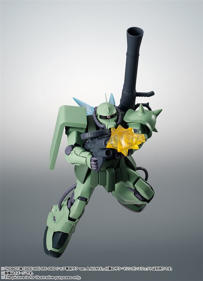 ROBOT魂 ザクII F2型 ver. A.N.I.M.E.」本日発売！ | GUNDAM Official