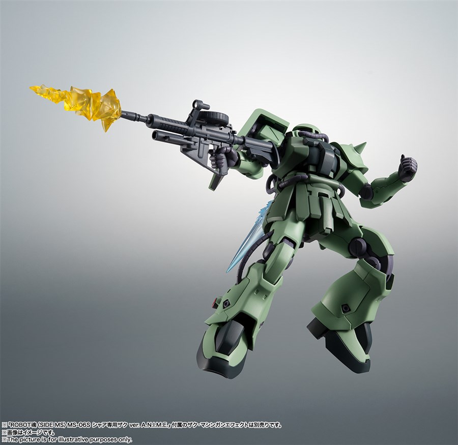 ROBOT魂 ザクII F2型 ver. A.N.I.M.E.」本日発売！ | GUNDAM Official