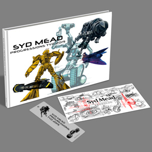 完全未開封　シド・ミード　PROGRESSIONS TYO 2019 図録 シド・ミード没後一周年の追悼企画「展覧会図録〈愛蔵版〉」2021年2月