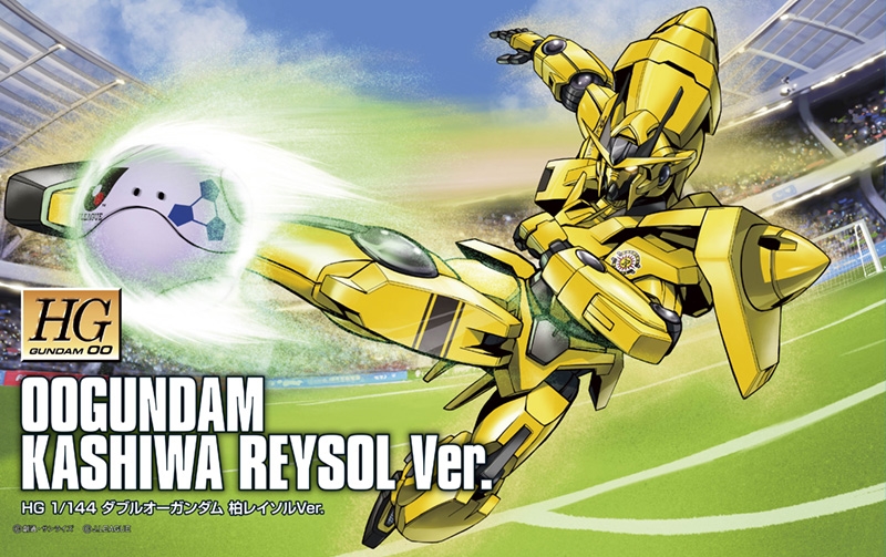 Four Mobile Suit Gundam × J League Original GUNPLA Release on