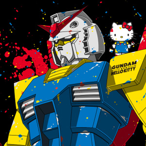 Gundam☆Hello Kitty x R4G Items Currently Available Through