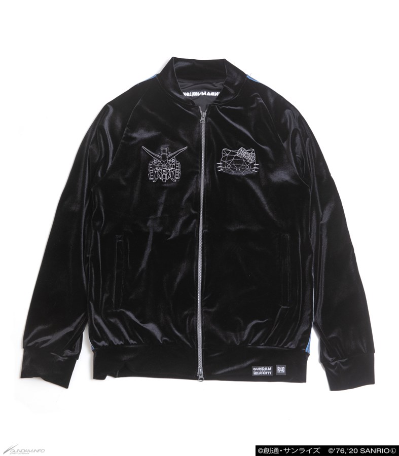 GUNDAM HELLOKITTY  トラックジャケット Gundam☆Hello Kitty x R4G Items Currently Available Through