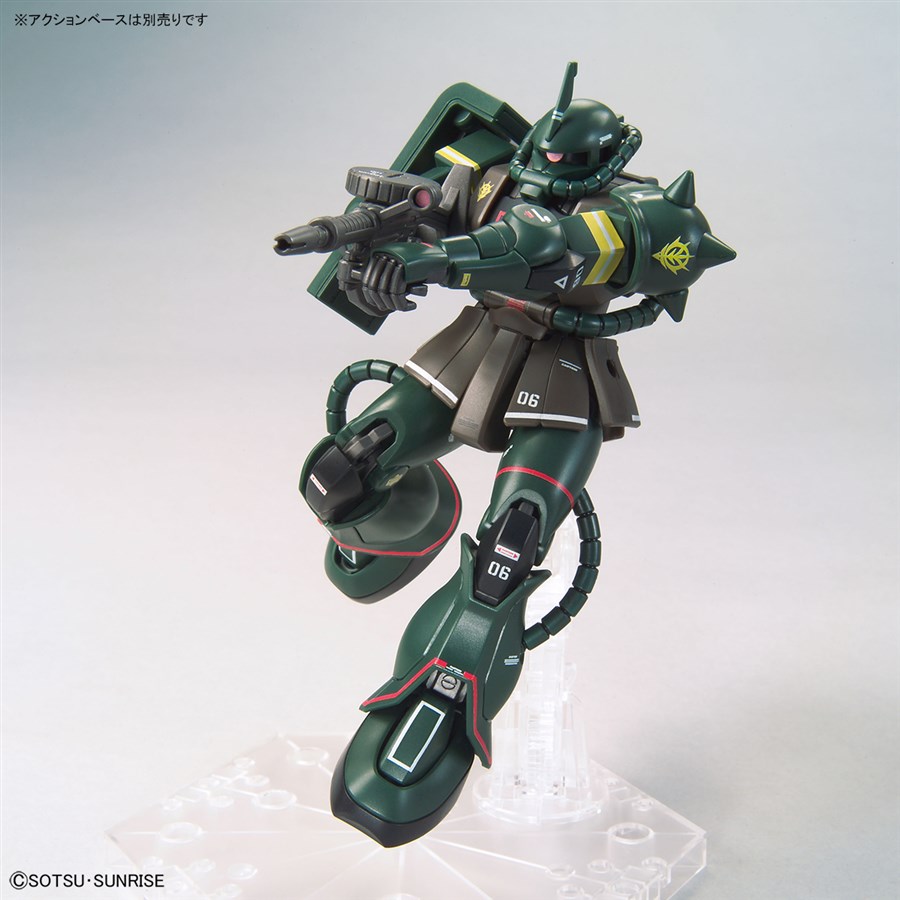 Three Items Including the HG Zaku II (21stCENTURY REAL TYPE Ver