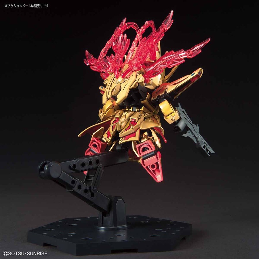 Bandai Model Kit Gunpla – Gundam SD Sangoku Sokets Sun Shangxiang Strike – Figure Assemblaggio, Personaggio Anime